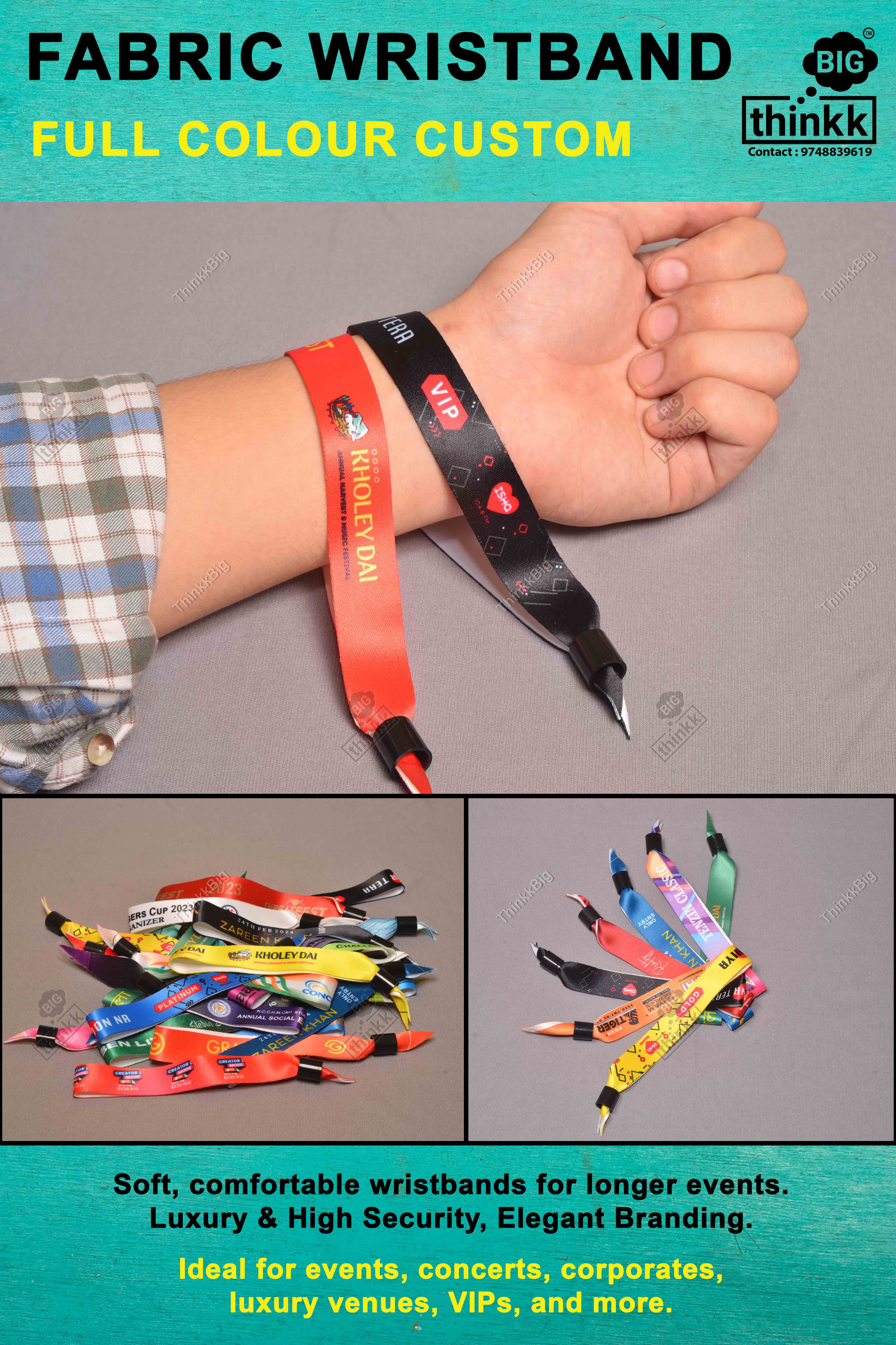 Fabric Wristband